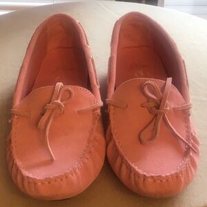 JCREW PINK DRIVING FLATS